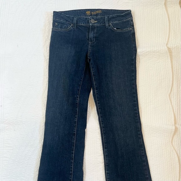 slim boot cut denim jeans - Picture 1 of 4